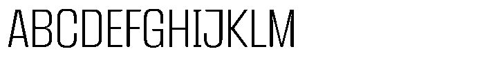 Kepater Extra Light Font UPPERCASE
