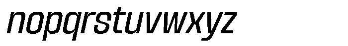 Kepater Italic Font LOWERCASE