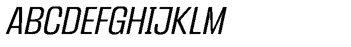 Kepater Light Italic Font UPPERCASE