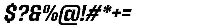 Kepater Semi Bold Italic Font OTHER CHARS