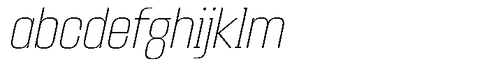 Kepater Thin Italic FONT