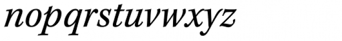 Kepler Std Caption SemiCond Italic Font LOWERCASE