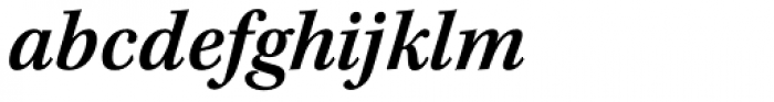 Kepler Std Caption SemiCond SemiBold Italic Font LOWERCASE