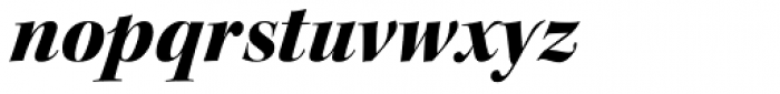 Kepler Std Display Black Italic Font LOWERCASE