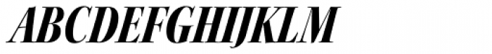 Kepler Std Display Cond Black Italic Font UPPERCASE