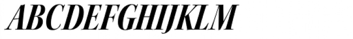 Kepler Std Display Cond Bold Italic Font UPPERCASE