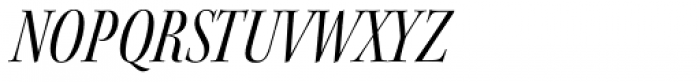 Kepler Std Display Cond Italic Font UPPERCASE