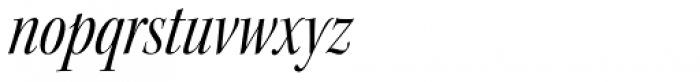 Kepler Std Display Cond Italic Font LOWERCASE