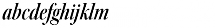 Kepler Std Display Cond SemiBold Italic Font LOWERCASE