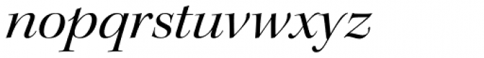 Kepler Std Display Ext Italic Font LOWERCASE