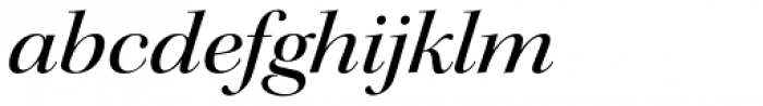 Kepler Std Display Ext Medium Italic Font LOWERCASE