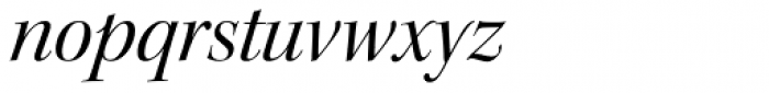 Kepler Std Display Italic Font LOWERCASE