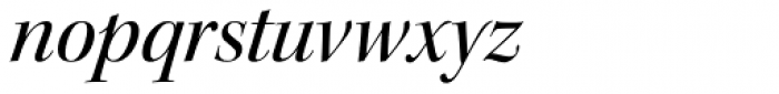 Kepler Std Display Medium Italic Font LOWERCASE