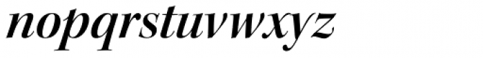 Kepler Std Display SemiBold Italic Font LOWERCASE