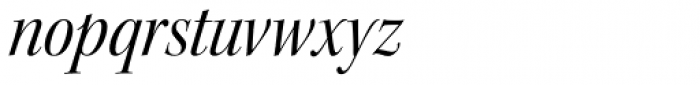 Kepler Std Display SemiCond Italic Font LOWERCASE
