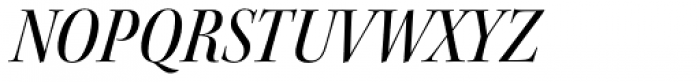 Kepler Std Display SemiCond Medium Italic Font UPPERCASE