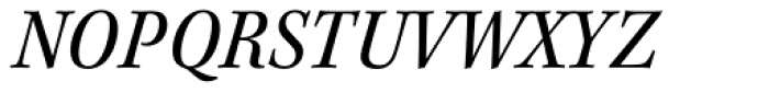 Kepler Std SemiCond Italic Font UPPERCASE