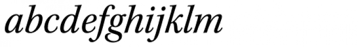 Kepler Std SemiCond Italic Font LOWERCASE