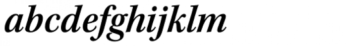 Kepler Std SemiCond SemiBold Italic Font LOWERCASE
