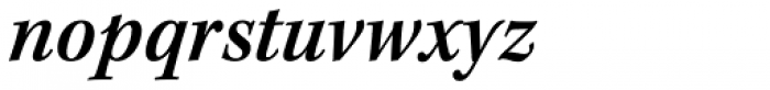 Kepler Std SemiCond SemiBold Italic Font LOWERCASE
