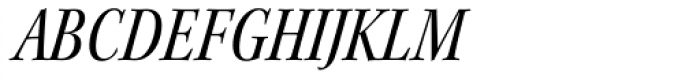 Kepler Std SubHead Cond Italic Font UPPERCASE