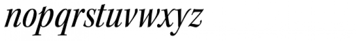 Kepler Std SubHead Cond Medium Italic Font LOWERCASE