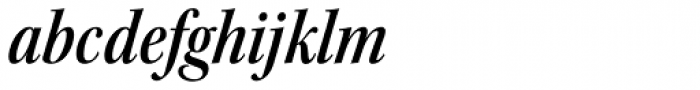Kepler Std SubHead Cond SemiBold Italic Font LOWERCASE