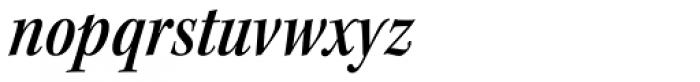 Kepler Std SubHead Cond SemiBold Italic Font LOWERCASE