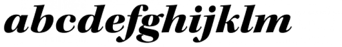 Kepler Std SubHead Ext Black Italic  Font LOWERCASE
