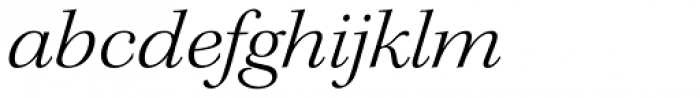 Kepler Std SubHead Ext Light Italic Font LOWERCASE