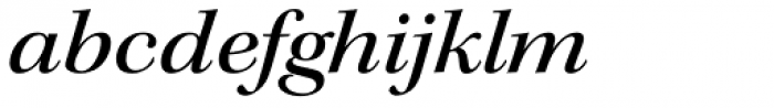 Kepler Std SubHead Ext Medium Italic Font LOWERCASE
