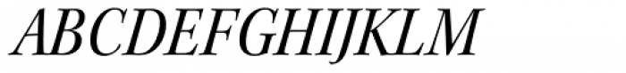 Kepler Std SubHead SemiCond Italic Font UPPERCASE