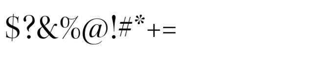 Kepler Variable Extra Condensed Font OTHER CHARS