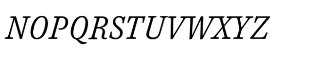 Kepler Variable Italic Font UPPERCASE