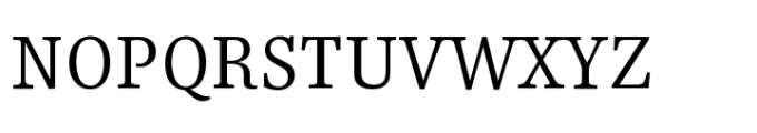 Kepler Variable Regular Font UPPERCASE