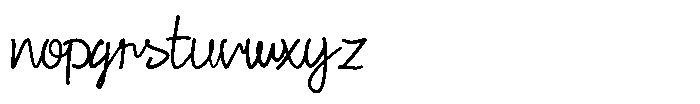 Kerana Font LOWERCASE