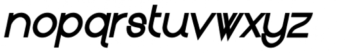 Kerater Bold Italic Font LOWERCASE