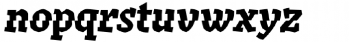 Keratine Bold Italic Font LOWERCASE