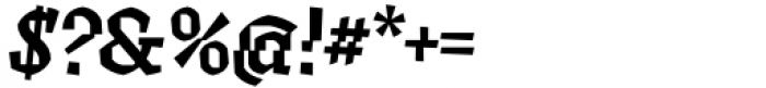 Keratine Semibold Italic Font OTHER CHARS