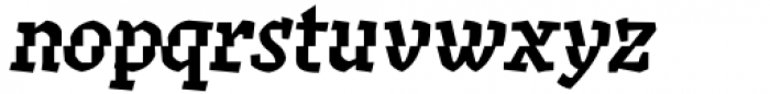 Keratine Semibold Italic Font LOWERCASE