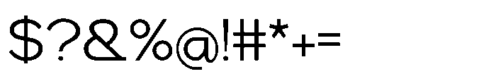 Keratus Light Font OTHER CHARS