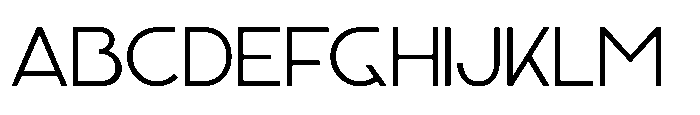 Keratus Light Font UPPERCASE