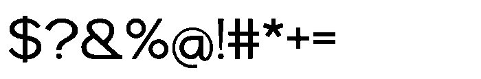 Keratus Regular Font OTHER CHARS