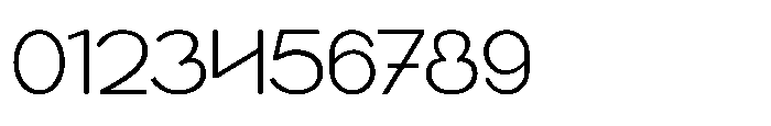 Keratus Thin Font OTHER CHARS