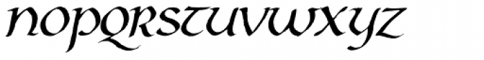 Kereru Italic Font UPPERCASE