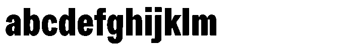 Kern Compressed Black FONT