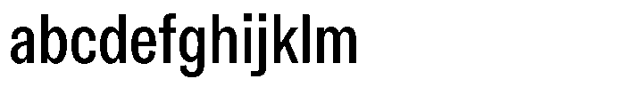 Kern Compressed Medium FONT