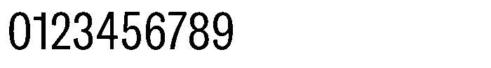 Kern Compressed Regular Font OTHER CHARS