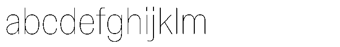 Kern Condensed Thin FONT