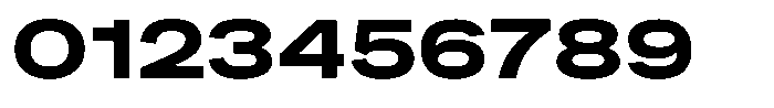 Kern Expanded Black Font OTHER CHARS
